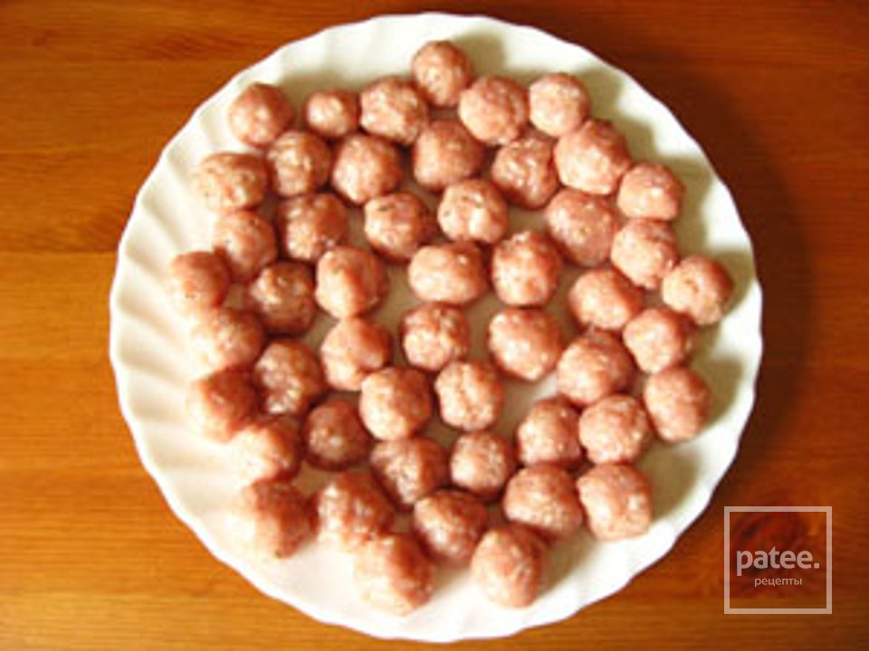 Мини-тефтели в томатном соусе - Шаг 9