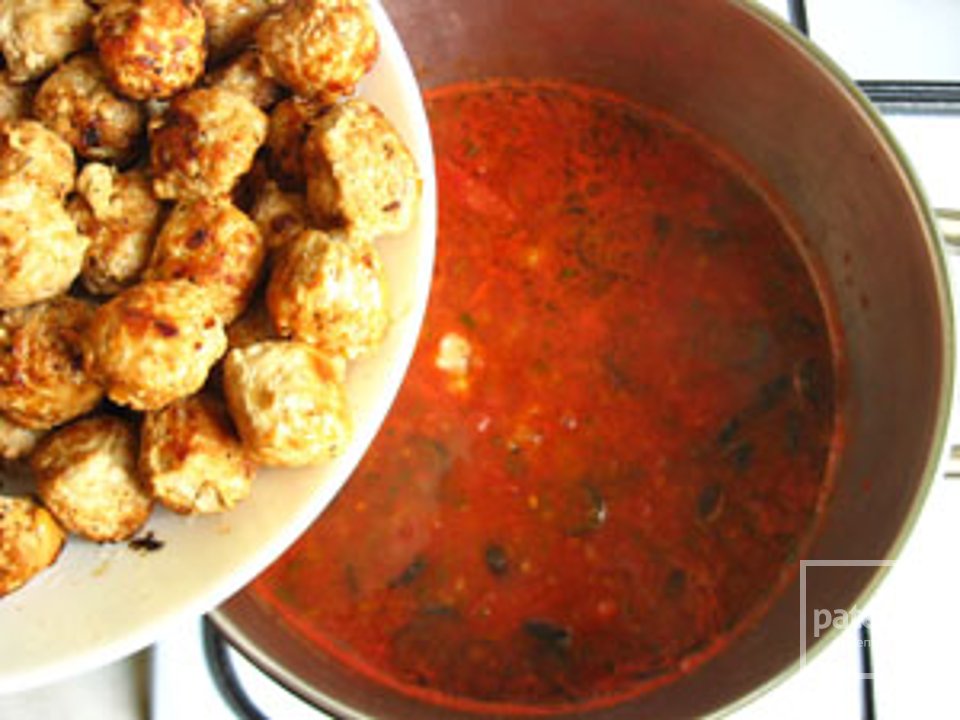 Мини-тефтели в томатном соусе - Шаг 12