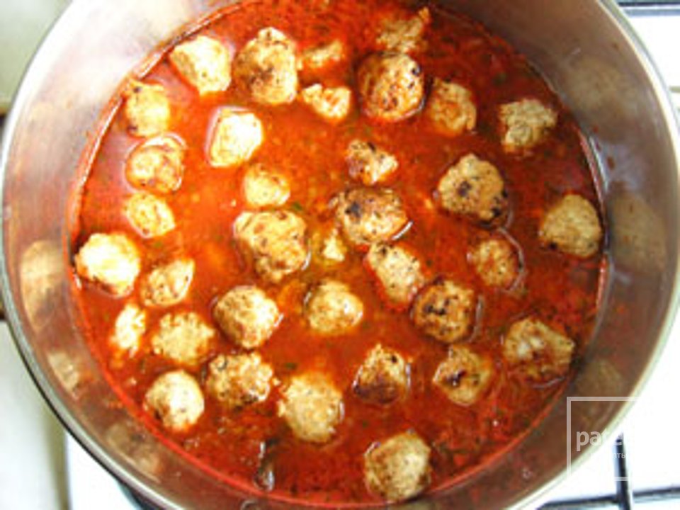Мини-тефтели в томатном соусе - Шаг 13