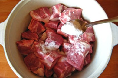 Шашлык из свинины - приготовление