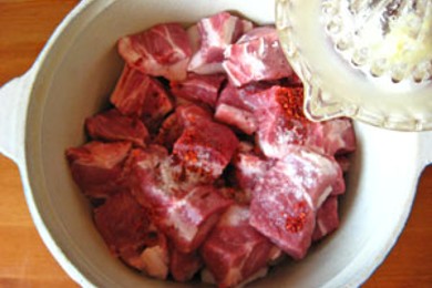 Шашлык из свинины - приготовление