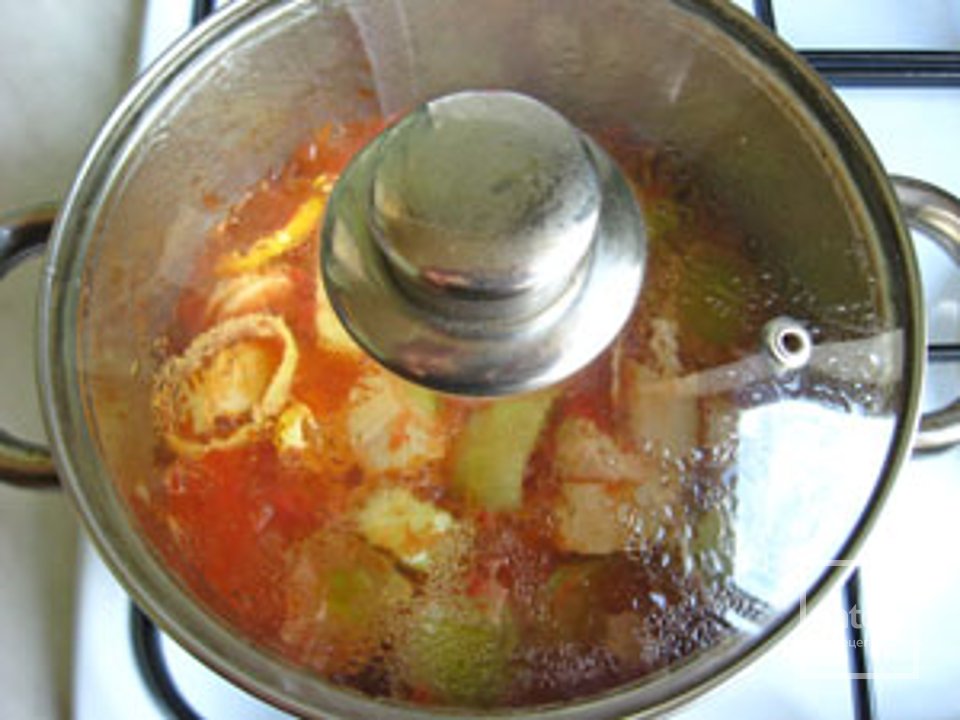 Тушеный лук порей - Шаг 10