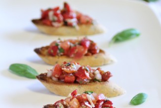 Багет с овощами