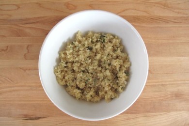 Лебеда  с черными бобами - приготовление