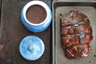 Говядина запеченная в кофе