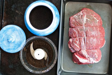 Говядина запеченная в кофе - приготовление