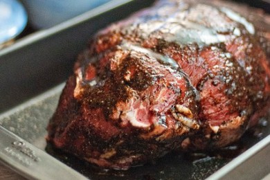 Говядина запеченная в кофе - приготовление