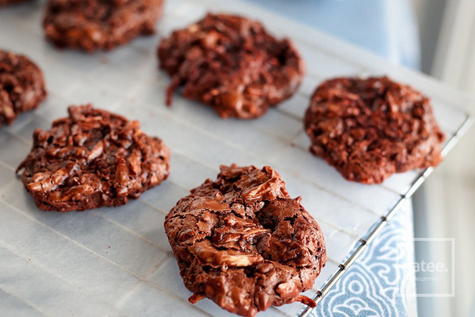 Миндально-кокосовое шоколадное печенье - Шаг 10