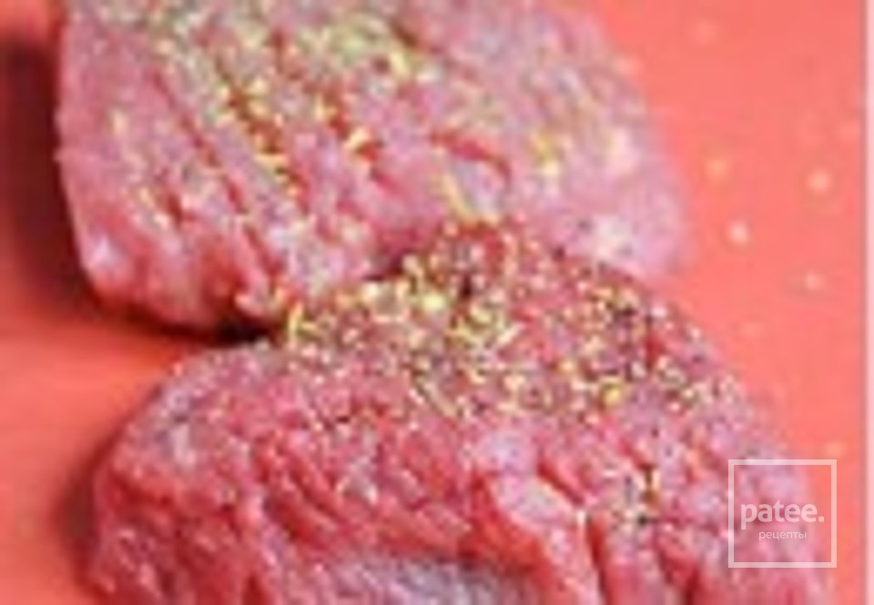 Стейк в грибном соусе - Шаг 2