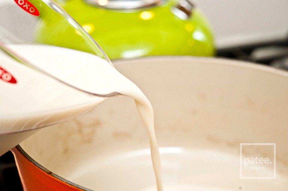 Кокосово-медовый рисовый пудинг - Шаг 1