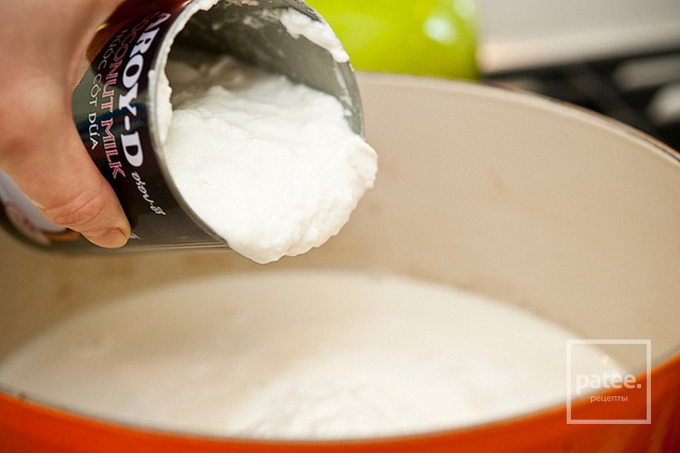 Кокосово-медовый рисовый пудинг - Шаг 2