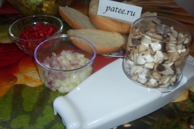 Горячие бутерброды Лодочки - приготовление