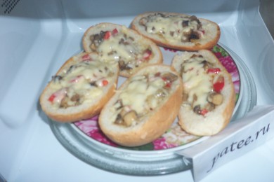 Горячие бутерброды Лодочки - приготовление