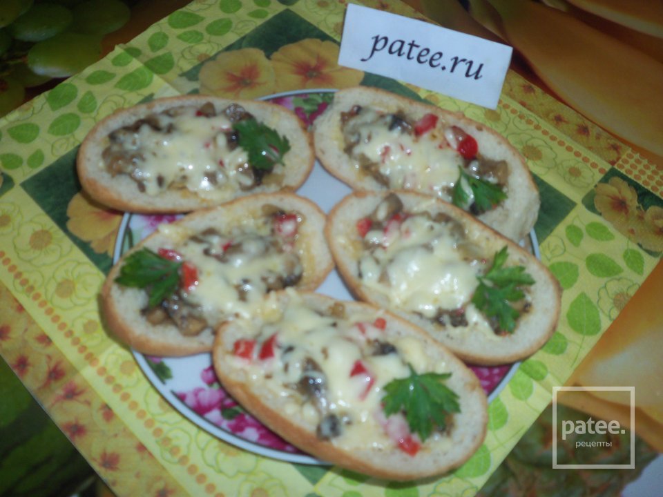 Горячие бутерброды Лодочки - Шаг 8