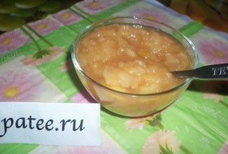 Варенье из груш и яблок