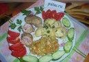 Крученики с овощами