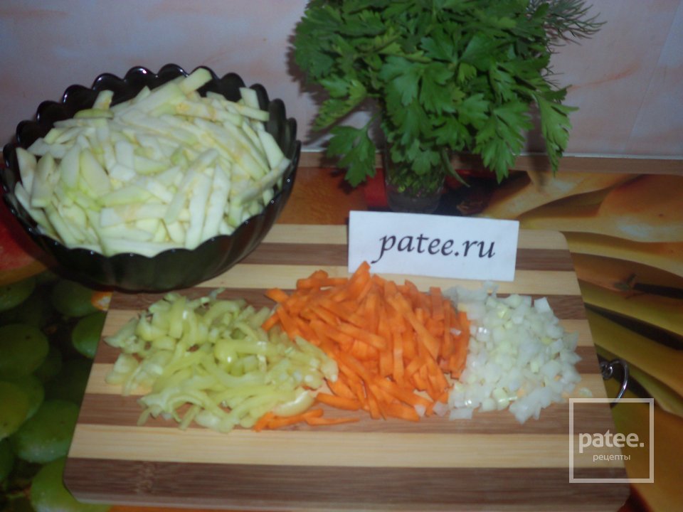 Крученики с овощами - Шаг 2