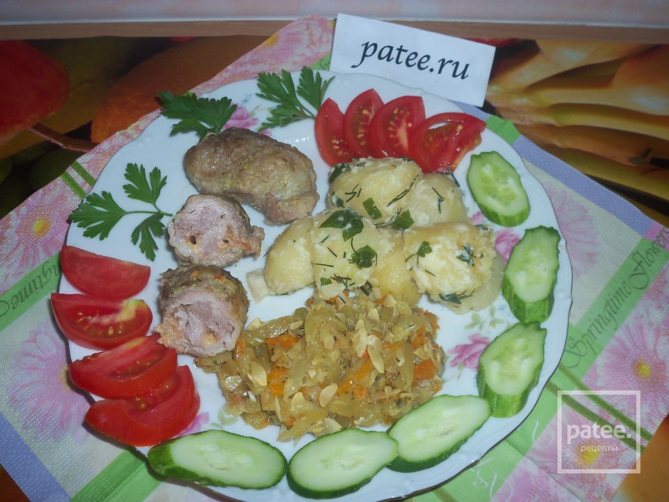 Крученики с овощами - Шаг 6