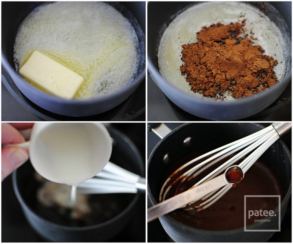 Брауни с ореховым маслом, зефиром и шоколадными чипсами - Шаг 13