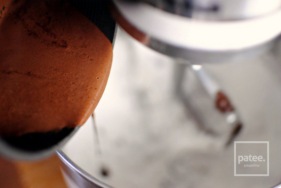 Брауни с ореховым маслом, зефиром и шоколадными чипсами - Шаг 14