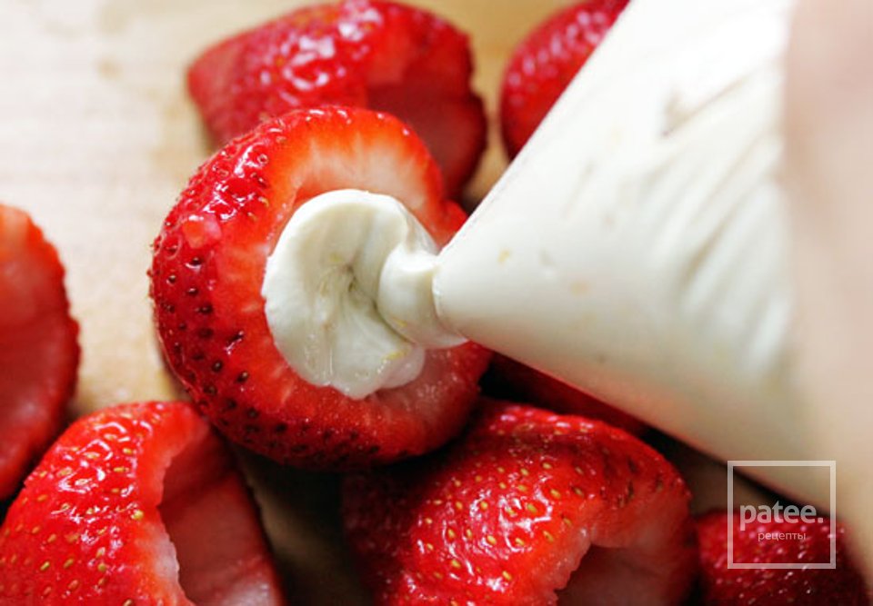 Фаршированная клубника - Шаг 2