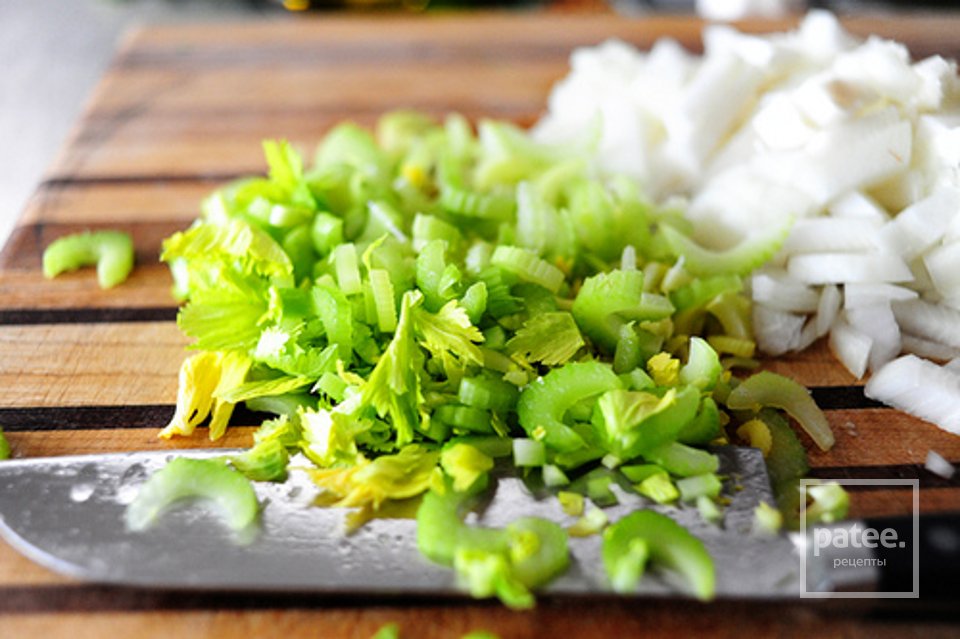 Тайский куриный суп с кинзой и рисом - Шаг 3