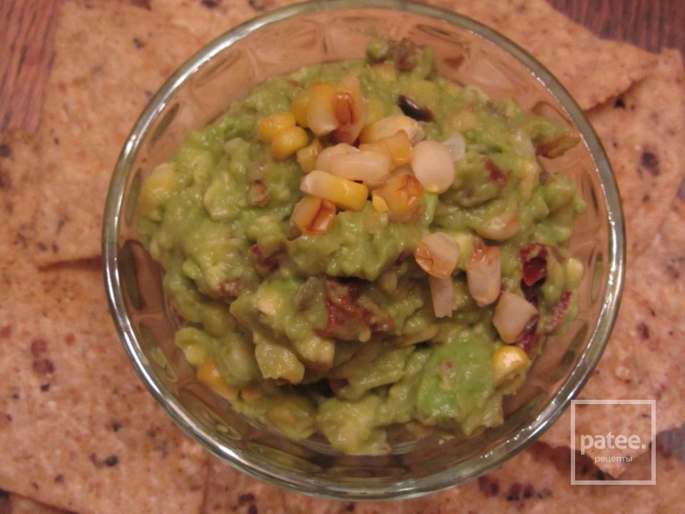Гуакамоле с жаренной кукурузой - Шаг 3