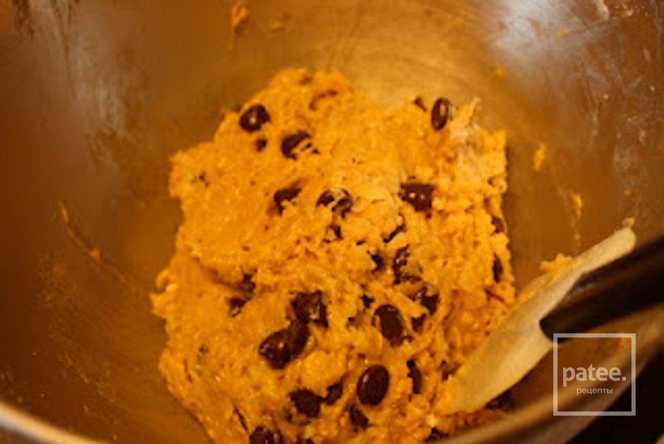 Овсяное печенье с шоколадом - Шаг 3