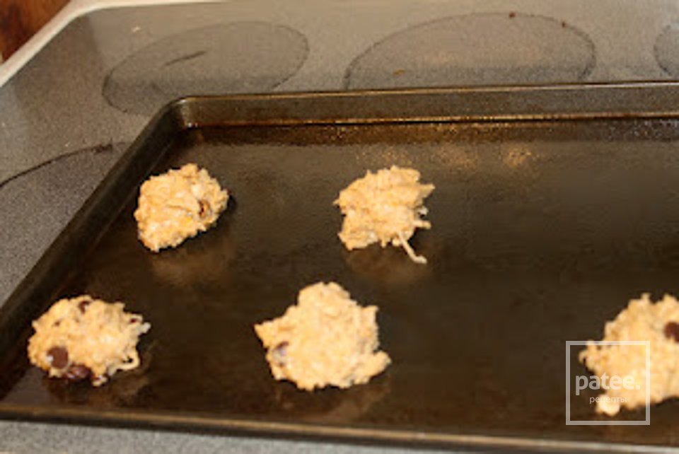 Овсяное печенье с шоколадом - Шаг 4