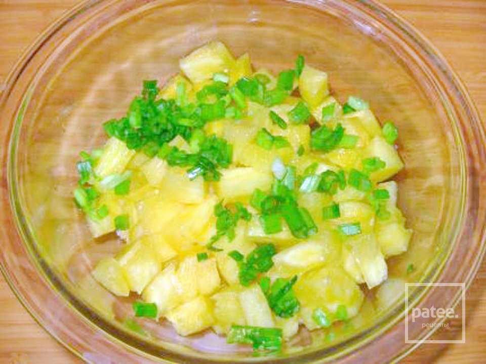 Лосось с ананасовой сальсой - Шаг 6