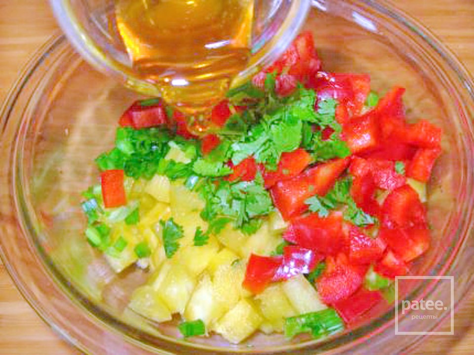 Лосось с ананасовой сальсой - Шаг 9