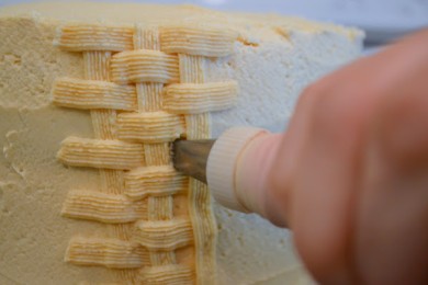 Шоколадно-банановый торт в глазури - приготовление