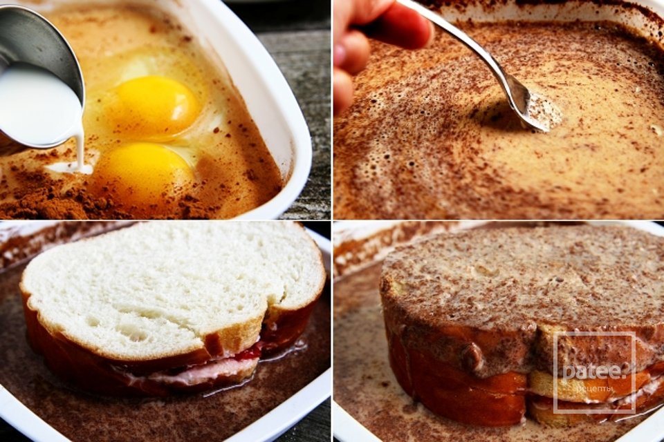 Французские тосты с начинкой - Шаг 7