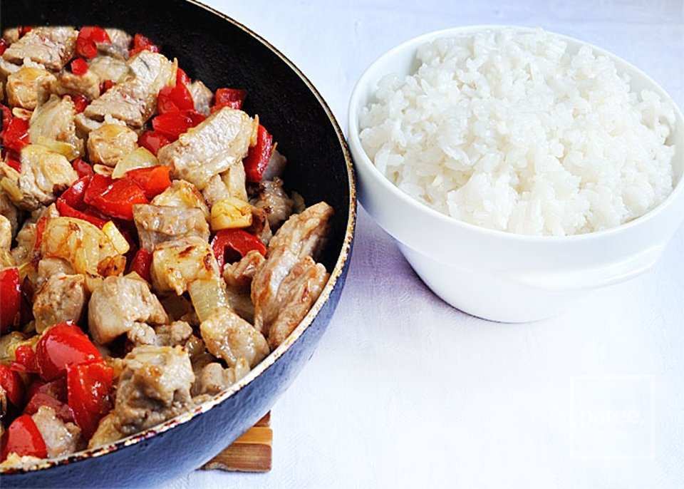 Жареный рис со свининой - Шаг 4