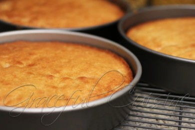 Грушевый торт в карамели - приготовление