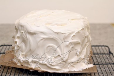 Грушевый торт в карамели - приготовление