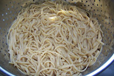 Сливочная паста с ветчиной и брокколи - приготовление