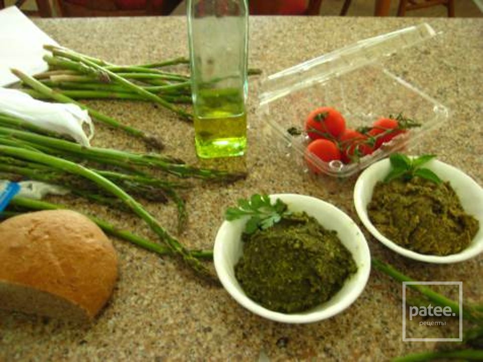 Горячие бутерброды со спаржей - Шаг 1