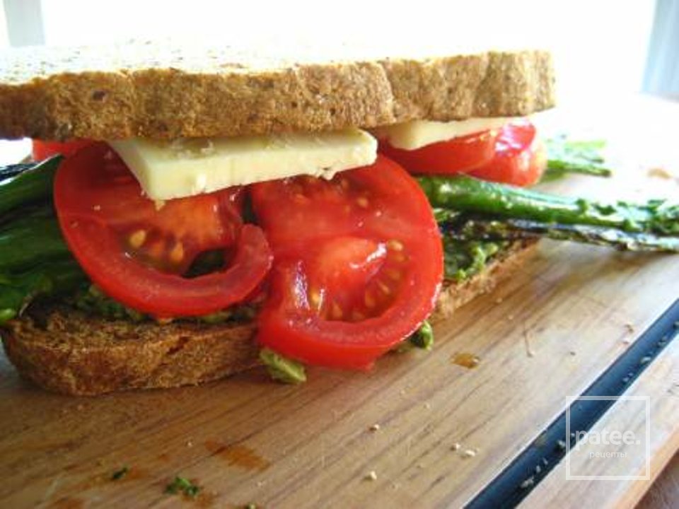 Горячие бутерброды со спаржей - Шаг 5