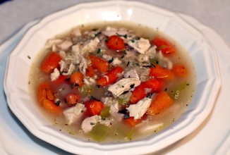 Куриный суп с киноа