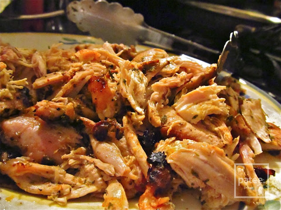 Тостадас с курицей и перцем чили - Шаг 5