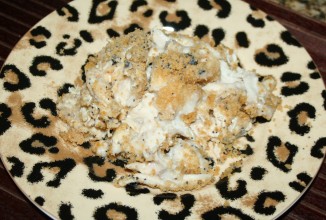 Маковая курочка с крекером Ритц