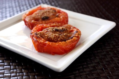 Рецепт Запеченные фаршированные томаты