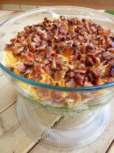 Слоеный салат - Шаг 3