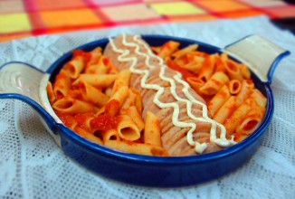 Паста с куриным мясом