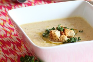 Суп из лобстера с цветной капустой