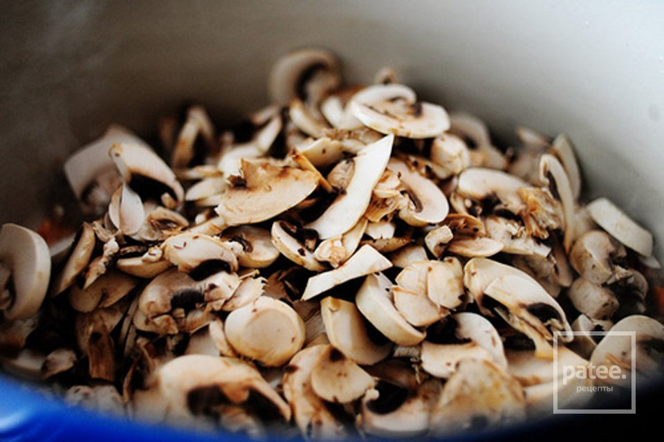 Грибной суп - Шаг 4