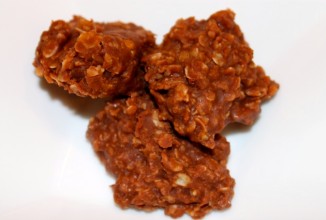 Овсяное печенье с вареной сгущенкой