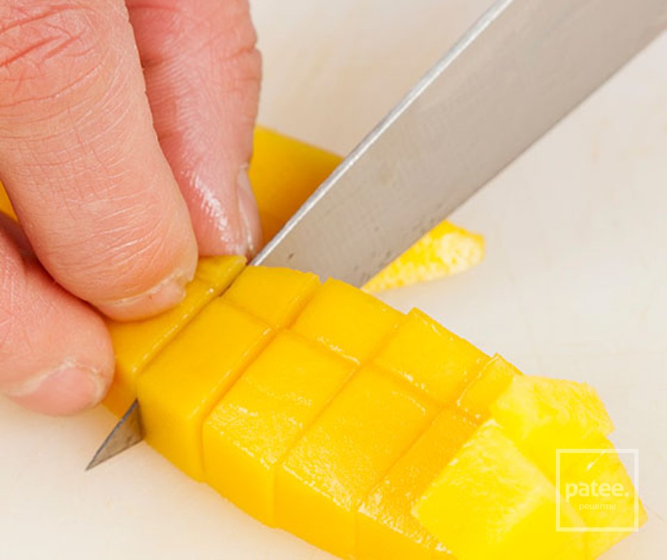 Горячий рисовый салат с фруктами - Шаг 2