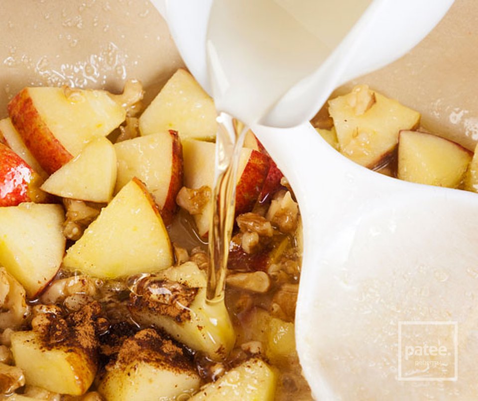 Горячий рисовый салат с фруктами - Шаг 3